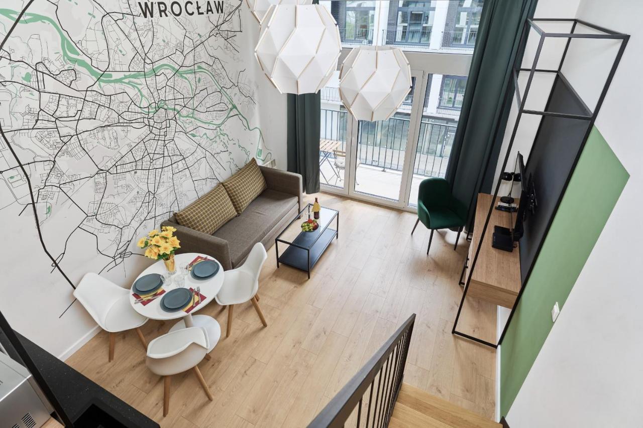 Mezzanine Studio Apartments Zarembowicza Wroclaw Airport By Renters 外观 照片