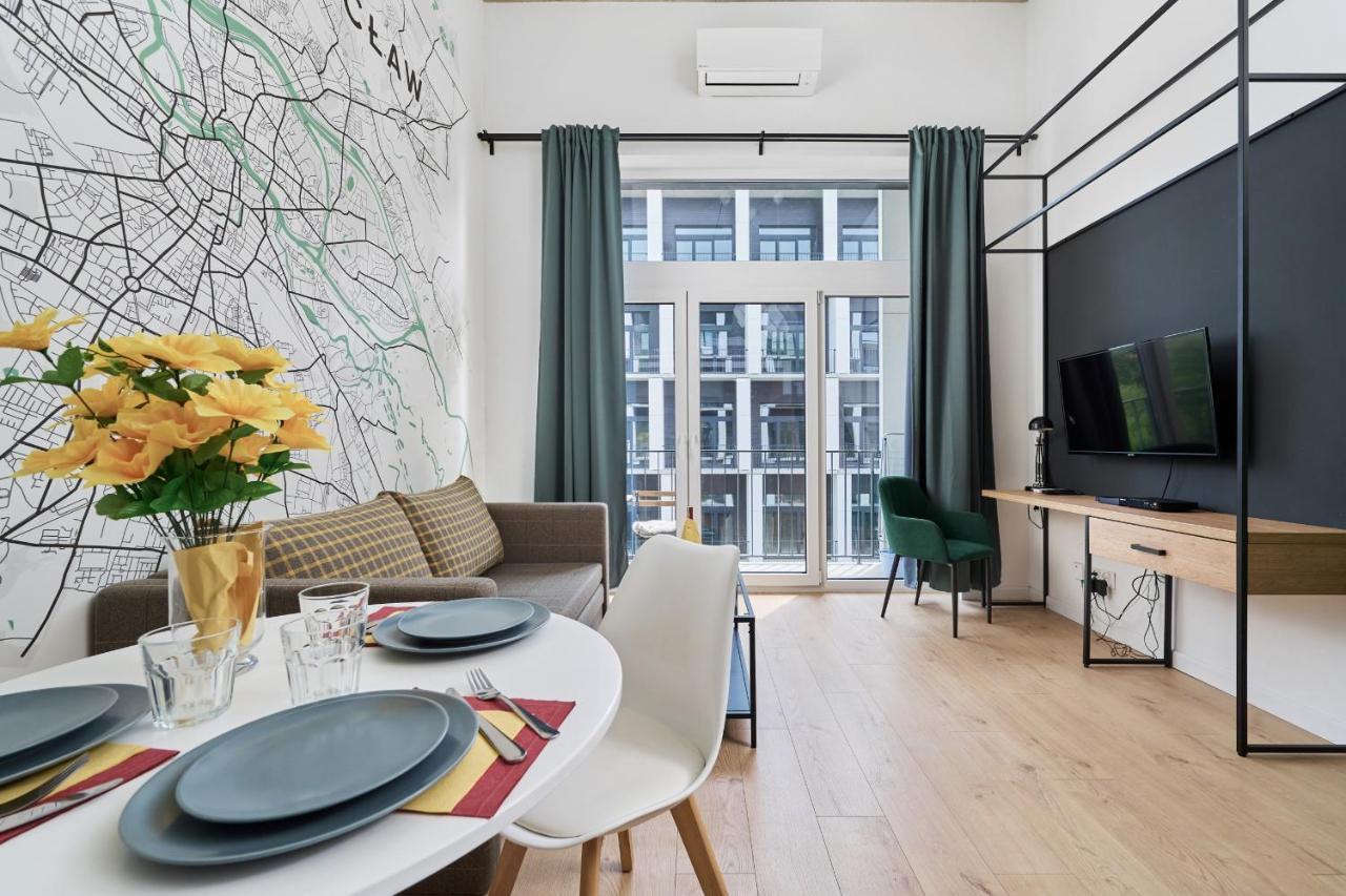 Mezzanine Studio Apartments Zarembowicza Wroclaw Airport By Renters 外观 照片