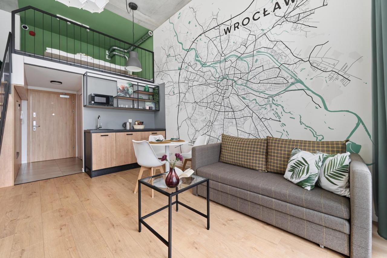 Mezzanine Studio Apartments Zarembowicza Wroclaw Airport By Renters 外观 照片