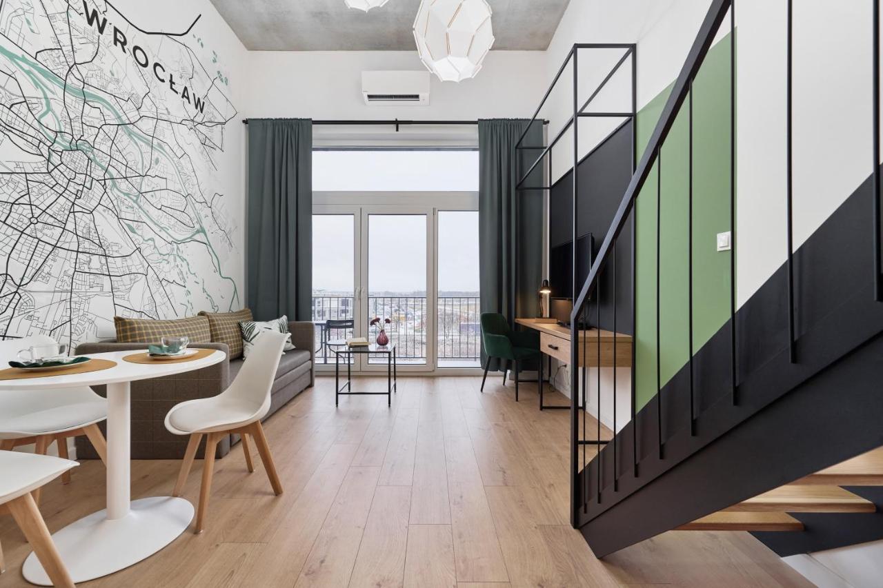 Mezzanine Studio Apartments Zarembowicza Wroclaw Airport By Renters 外观 照片
