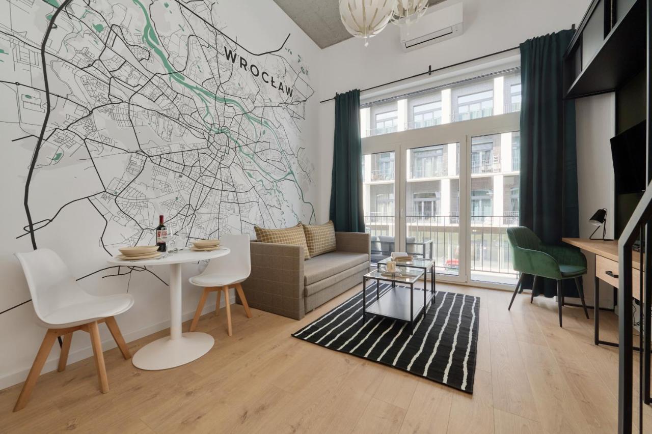 Mezzanine Studio Apartments Zarembowicza Wroclaw Airport By Renters 外观 照片