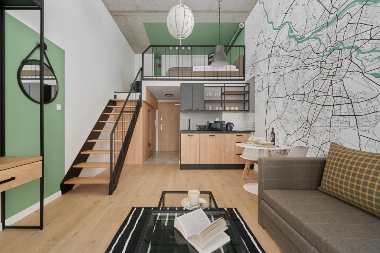 Mezzanine Studio Apartments Zarembowicza Wroclaw Airport By Renters 外观 照片